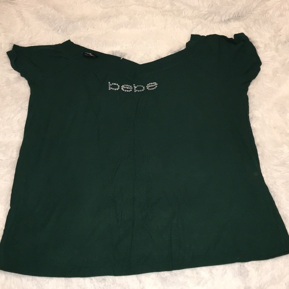 Bundle 4 New Bebe bling tops sz.3x - Picture 8 of 8